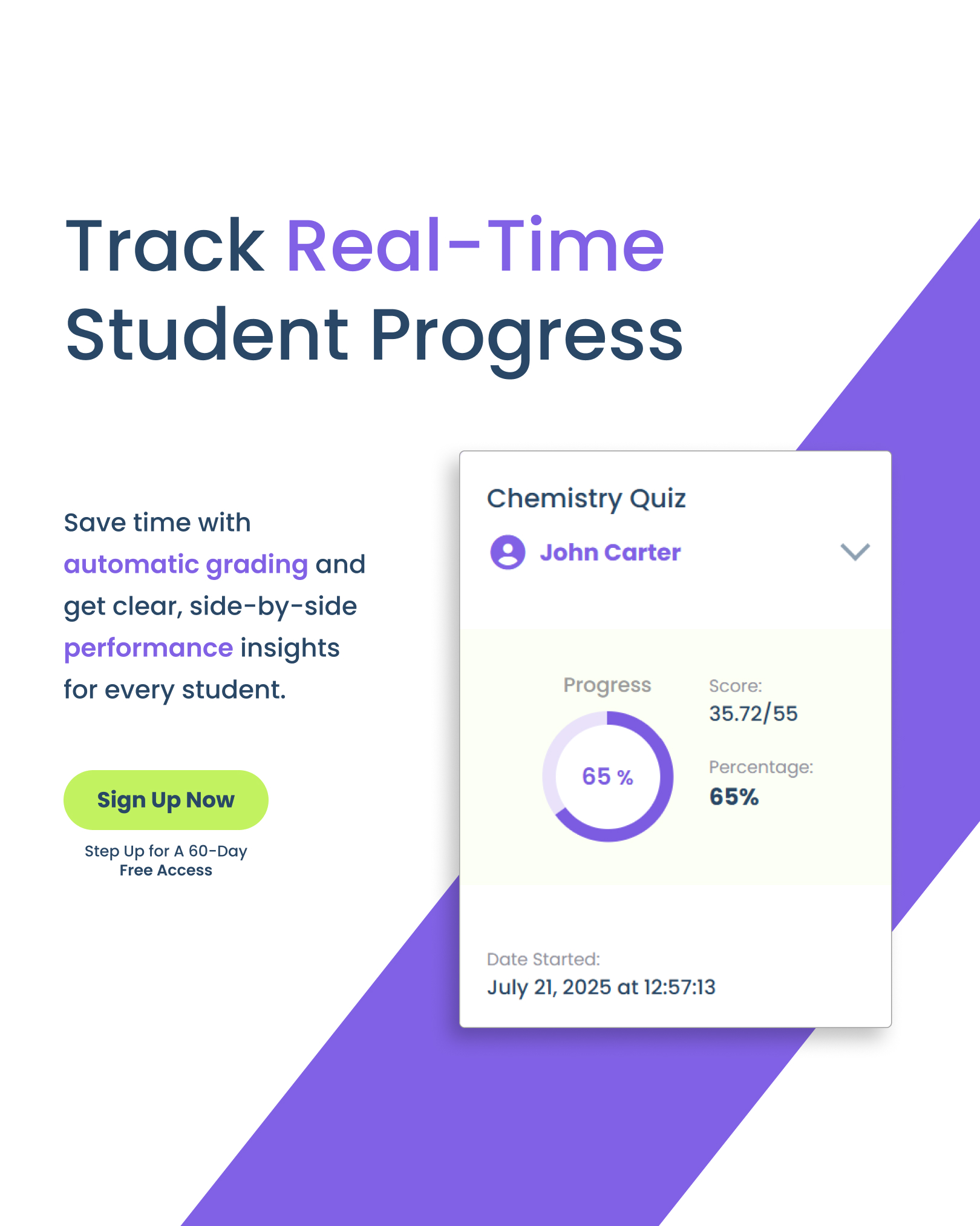 Tracking Student Progress